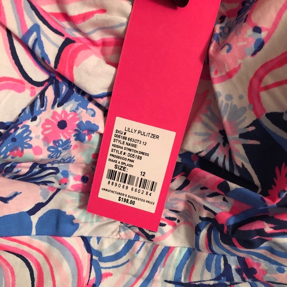 NWT Lilly Pulitzer Keisha Stretch Dress - Picture 3 of 15
